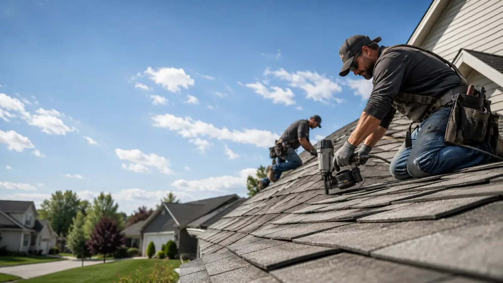 Storm Damage Roof Repair in Milfay, OK near me